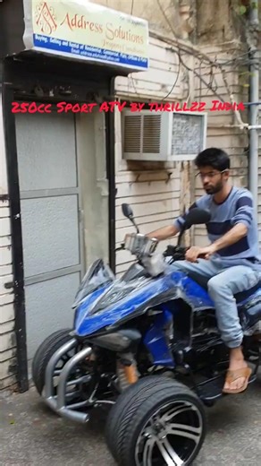New 250cc atv quad bike / buggy dirt bike at thrillzz india