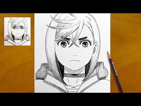 How to Draw Momo Ayase from DanDaDan || Simple Pencil Art Tutorial || Step by Step Drawing