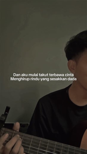 Di daun yang ikut mengalir lembut - ruang rindu #letto #cover #ruangrindu