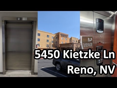 Schindler HT elevator 1 at the Homewood Suites Reno