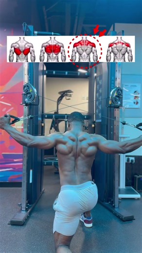 4 Cable Exercises for a Wider, Thicker Back 💪🔥.#backworkout