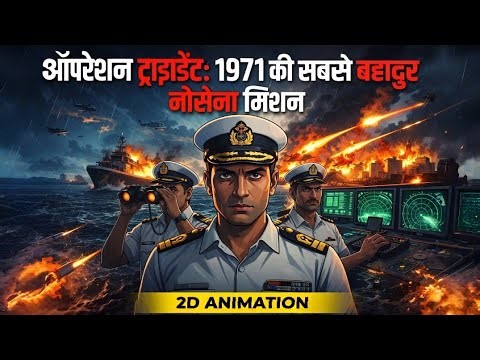 Operation Trident: How 3 Indian Missile Boats Destroyed Karachi Harbor | 1971 War Story