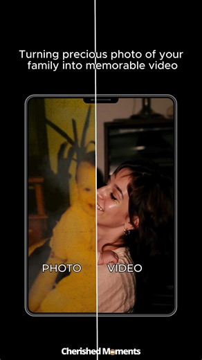 Transform your photos into vivid videos that capture cherished moments, and relive the joy forever! Turn memories into art. 📸 | Cherished Moments