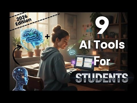 Best 9 AI Tools for Students !! - 2026 Edition