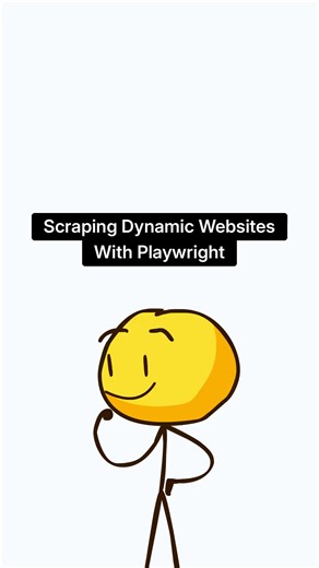 Scraping Dynamic Websites With Playwright #webscraping #playwright #webautomation #fyp