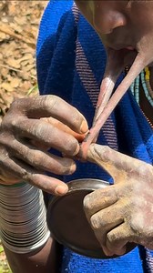 The Surma women's lip plate is a symbol of beauty, identity, and cultural pride.More than just an adornment, it expresses maturity, creativity, and strength, and each woman decorates her plate in a unique way, affirming her connection to tradition and community. #inspirationofafrica | Quim Fàbregas
