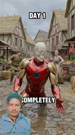 What If Iron Man Appeared in the Medieval Age? #infinitygauntlet #ironman #infinitysaga #tonystark