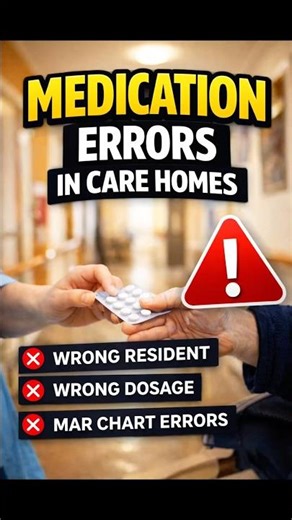 ⚠️ The Most Dangerous Medication Mistakes in Care Homes 😱