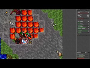 Dura (Tibia) - Venore Dragon Lair hunt (Solo mage 100k/hr+)