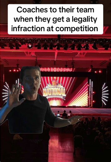Coaches' Reminder for Legal Stunts at Cheer Competitions