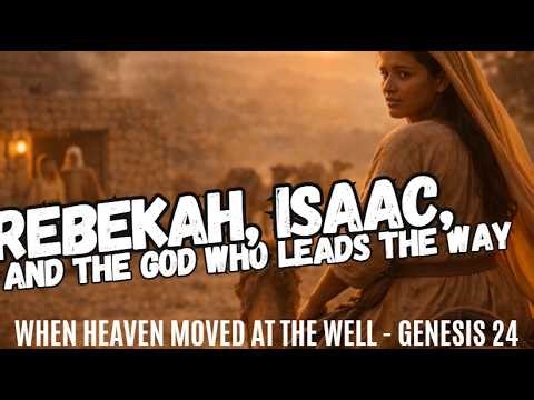 Genesis 24: When Heaven Moved at the Well | Rebekah, Isaac, and the God Who Leads the Way