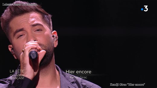 📺Fête de la Chanson Française (20/12/2024)📺 💥Kendji Girac 💥 🎤Hier encore🎤 | Laissez Passer La Chanson - Patrick