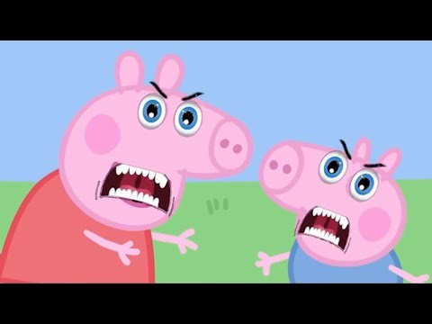 Peppa Pig In Georges Hiccups Angry face Version Effects On YouTube