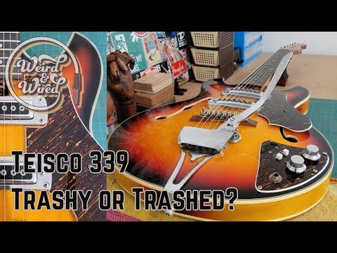 A Garage Rock dream or nightmare? 😱🎸 1960s Teisco 339