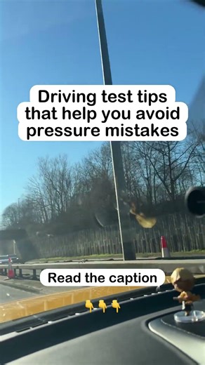 Top driving test tips