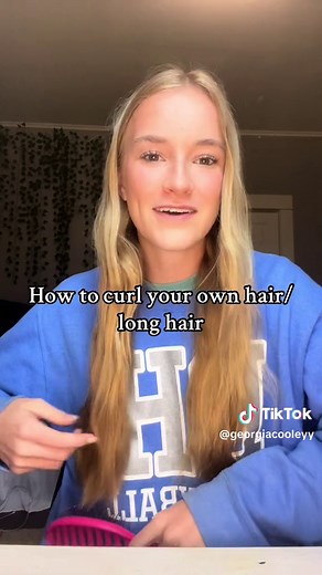 Long Hair Curling Tutorial