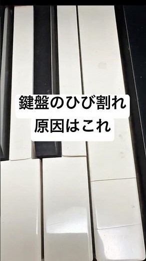 [Piano Don'ts] The Real Reason Your Piano Keys Are Cracking