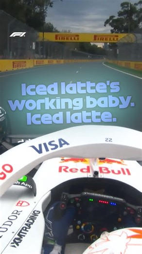 861K views · 11K reactions | An iced latte fuelled Yuki Tsunoda 奈 #F1 #Formula1 #AusGP | F1 | Facebook
