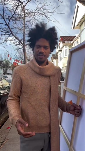 This magnificent autumn artwork is only £1200 for art connoisseur. This will work 100 times more in three years to come watch the Space check out Conroy Green on Instagram and TikTok and look how amazing he’s doing.