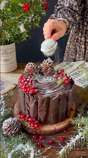 Log cake / Kütük Pasta