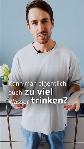 Wie viel Wasser pro Tag ist zu viel? | DocTommy