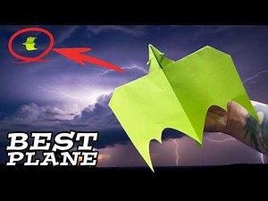 How to Make a Paper Airplane Easy That Flies Forever – World Record Challenge