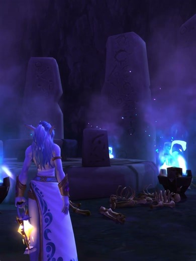 Blue Fire Altar | WoW Ambience Exploration