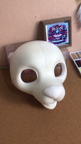 Foam Fursuit Head Base Long Muzzle American Style Animal Skull Lightweight Handmade EVA DIY Craft Supply for Furry Cosplay Costume Manokit - Etsy