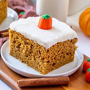 Pumpkin Spice Cake with Cream Cheese Frosting