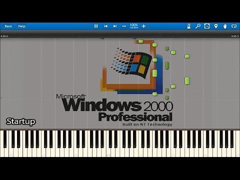 WINDOWS 2000 SOUNDS IN SYNTHESIA