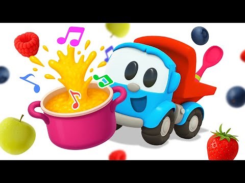 The fruit jam is so delicious! Let's dance and sing along with Leo the Truck!