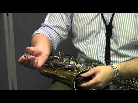 Alto Saxophone - Assembly and Disassembly