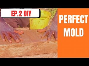 DIY Brick Molding & Shaping (EP2) Traditional Method for perfect Bricks