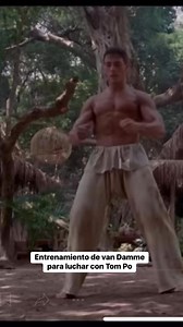 Entrenamiento de van Damme para luchar con tom po | Juan Carlos Shaolin