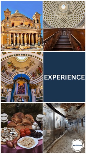 ✨ The Mosta Rotunda Experience in Malta 🇲🇹 A must-visit in Malta! Discover the iconic Mosta Rotunda, home to one of the largest unsupported domes in the world 🤩 💣 Known as “The Miracle of the Bomb”, during WWII, a bomb pierced the dome while Mass was in progress, yet miraculously, no one inside lost their life. One of Malta’s most remarkable wartime stories. 🕤 Visiting Hours: Mon–Fri: 09:30–17:30 Sat: 09:30–16:30 Sun: 12:00–17:00 🎟️ Entrance: €5 (pay at the door) Includes access to the Rot