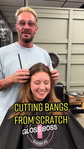 Full bang tutorial #bangs #longervideos #trending #fringe #fringebangs #diybangs #diyhair #explore #diyhaircut #hairtok #hairinspo #fyp #bangstutorial #waynetugglehair