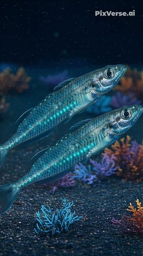 Lanternfish: Mysterious Deep Sea Disko Fish #shorts #uniquefacts #largeanimals #deepsea