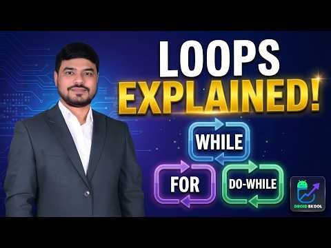 Programming Loops Explained: While, Do-While & For Loop with Examples