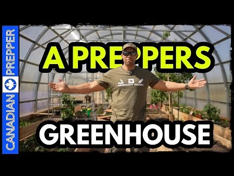 Off-Grid Prepper Greenhouse!