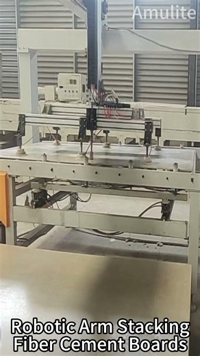 Robotic Arm Stacking Cement Boards