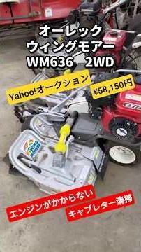 Wingmower Repair: Carburetor Cleaning WM636A 2WD #Agriculture #Orec #Wingmower #WM636A #BrushCutter