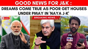 1.4M views · 114K reactions | Good news for J&K : Dreams come true as poor get houses under PMAY in 'Naya J-K' | Daily Taskeen | Facebook