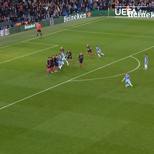 There’s no stopping Kevin De Bruyne! ⚽️ #UCL | UEFA Champions League