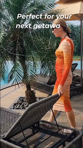 Slay This Summer in Our Sunset Sheer Dress! 👗🔥