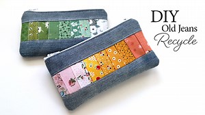 19K views · 152 reactions | How to make recycled denim coin purse | sewing | easy | tutorial #online #handmade #bag #DIY #tutorial | SisterQuilt | Facebook