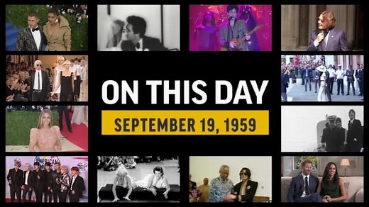 On This Day - 19 September 1959