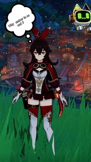 Amber Flying from Liyue harbour to get this view #genshinimpact #amber