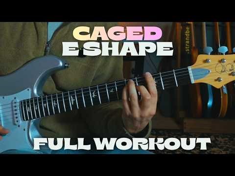 The Ultimate CAGED Workout (E Shape in G Major)