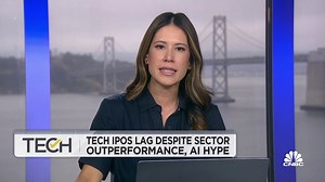Tech IPOs lag despite sector outperformance and A.I. hype