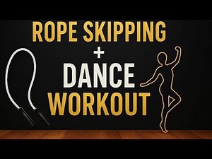 🔥 Rope Skipping + Dance Workout | Fun Full Body Cardio to Burn Calories Fast